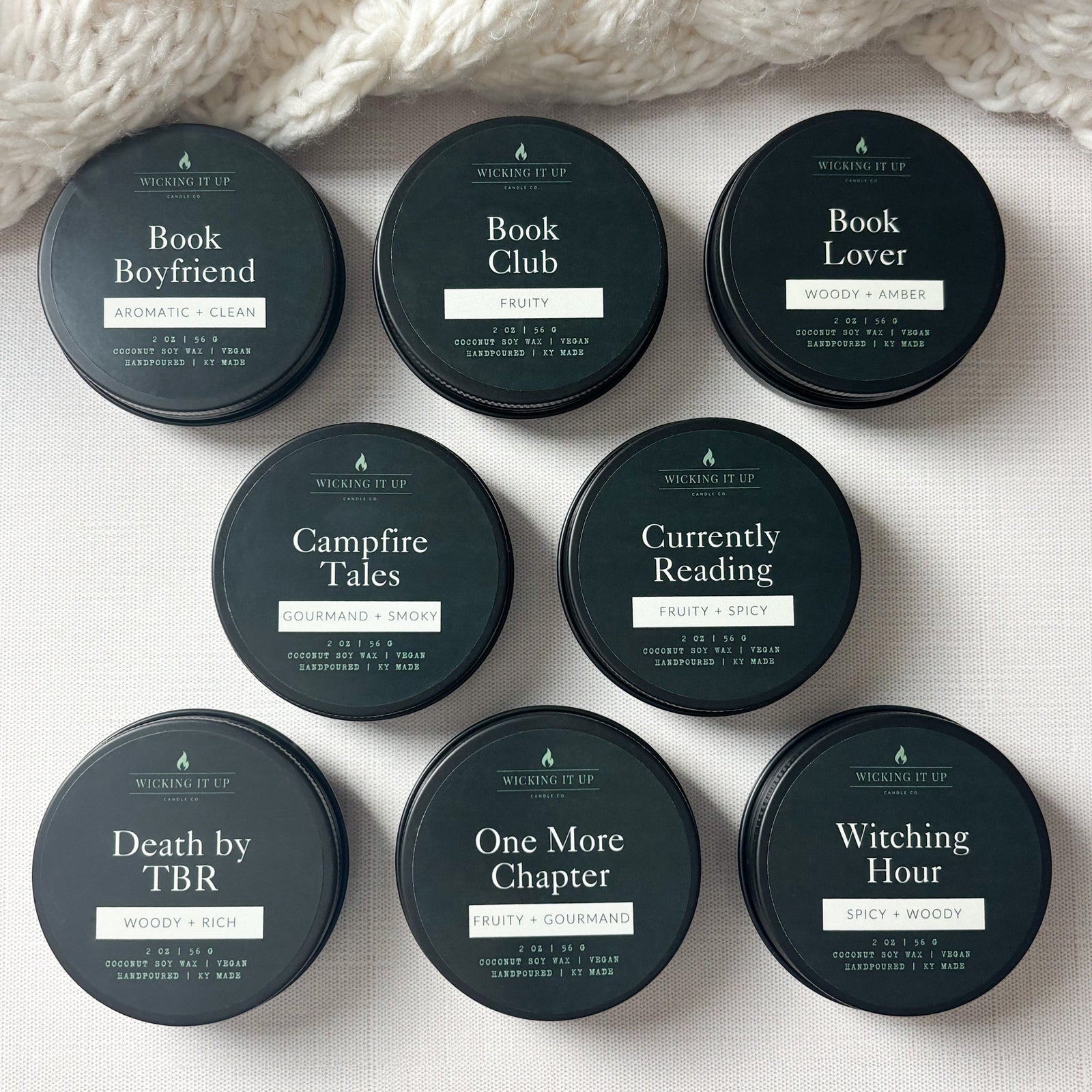 Bookish Candle Flight