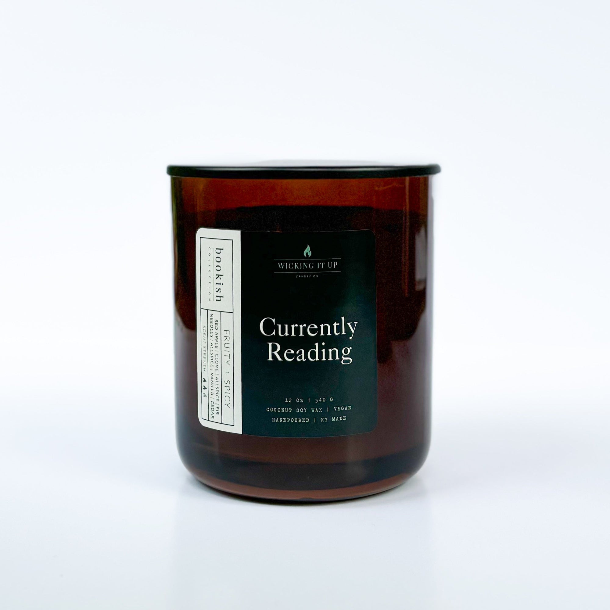 12oz Currently Reading Candle