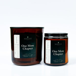 12oz and 7.2oz One More Chapter Candles